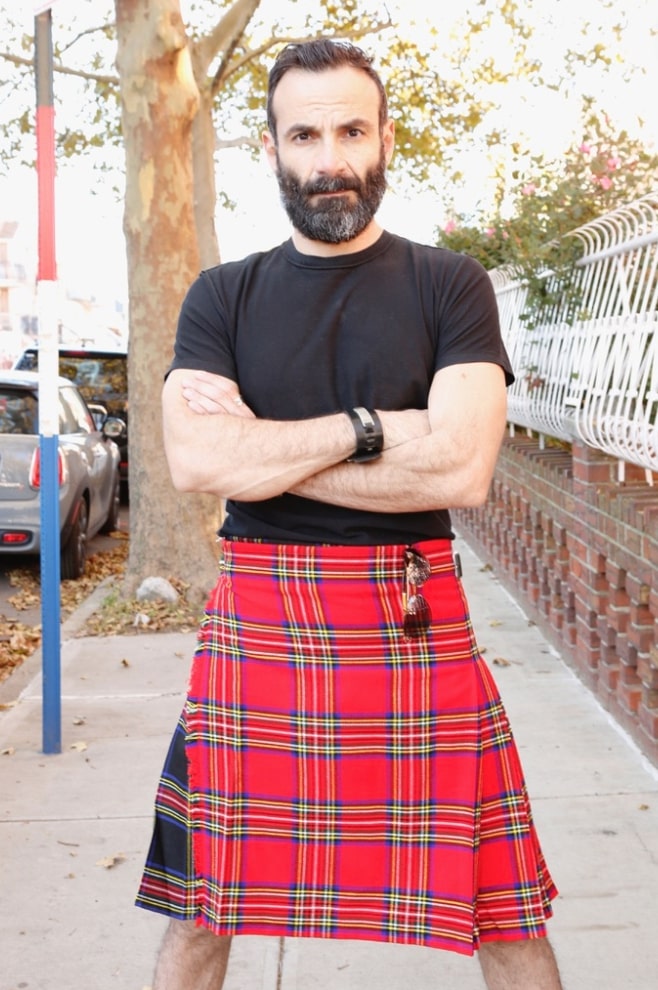 New mesh shirt and a kilt! Looking forward to your suggestions. :  r/GothStyle