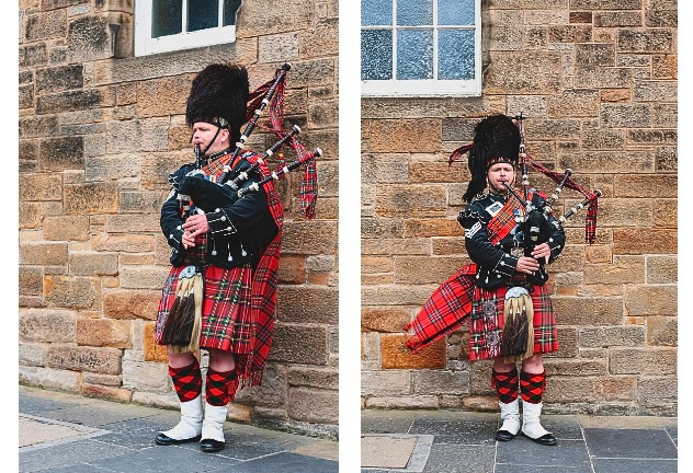Bagpipers Kilt Outfit