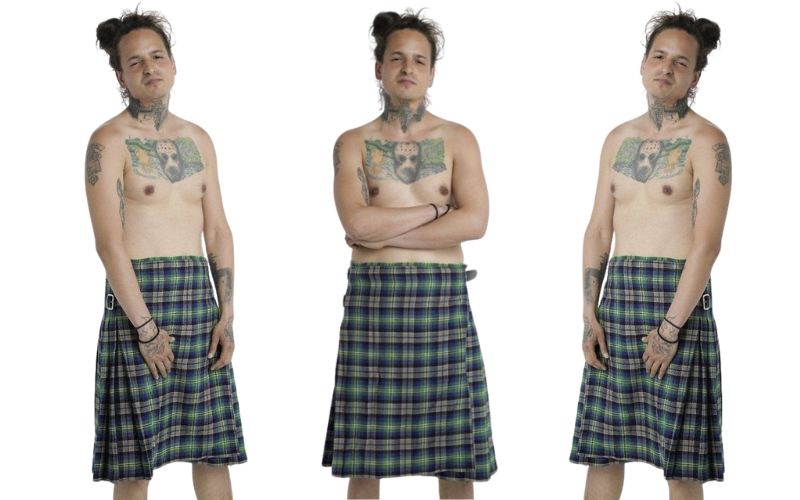 Abel Clan Tartan kilt.jpg