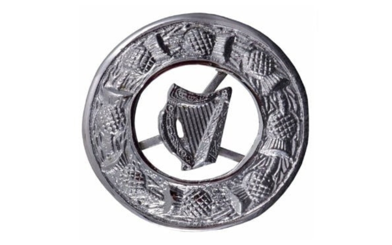 Irish Harp Brooch For Fly Plaid.jpg