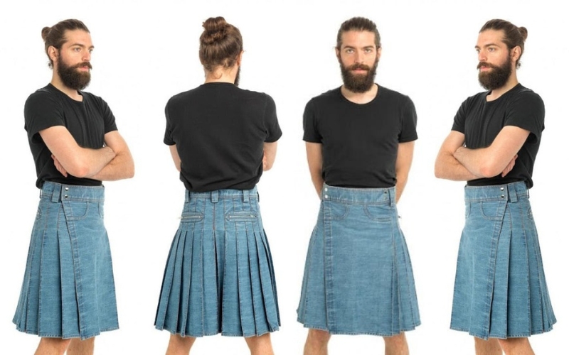 Vogue Denim Kilt for Mens.jpg