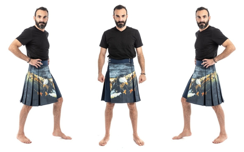 Majestic Eagle Print Utility Kilt.jpg